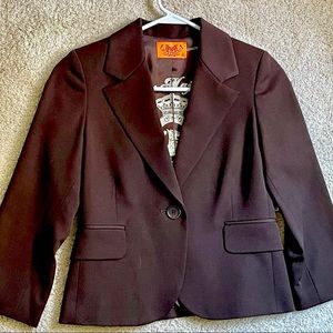 Juicy Couture woman’s brown blazer size small